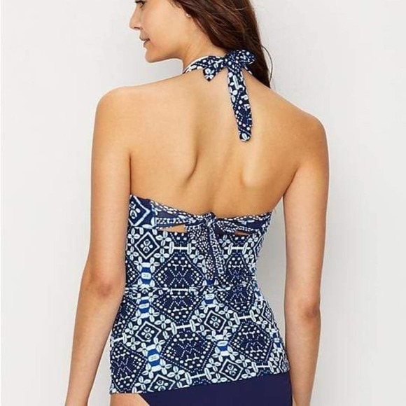 Tommy Bahama Cowrie Underwire Full Coverage Molded Cup Tankini Top Sz S - D/DD - Picture 2 of 6